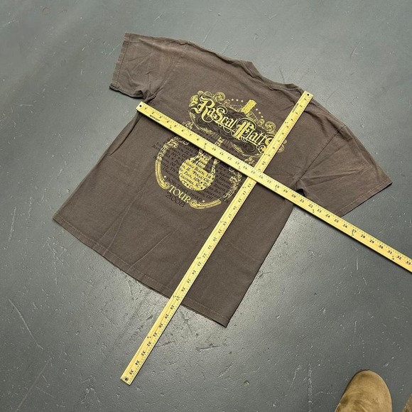 Vintage retro y2k 2008 Rascal Flatts country music double sided big print Tshirt - Picture 4 of 4